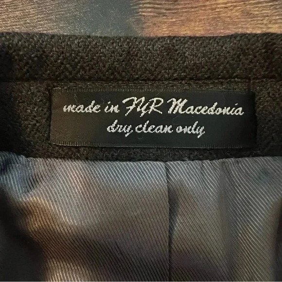 Andrew Fezza New York | wool & cashmere men’s jacket. Size: 44 - Picture 8 of 14